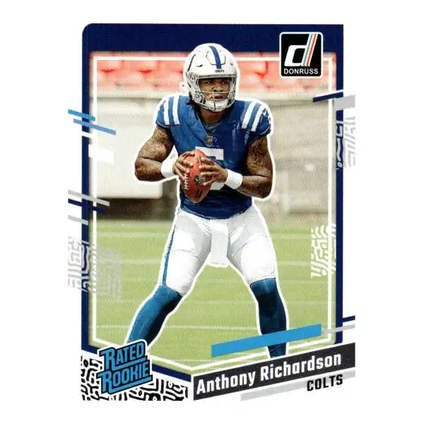 NFL 2023 Panini Donruss Football Anthony Richardson #343 [Rated Rookie]