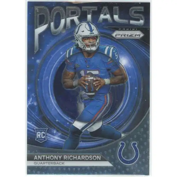 NFL 2023 Panini Prizm Portals Anthony Richardson PO-5 [Rookie]