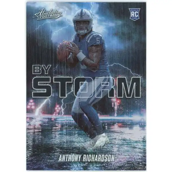 NFL 2023 Panini Absolute By Storm Anthony Richardson BST-4 [Rookie]