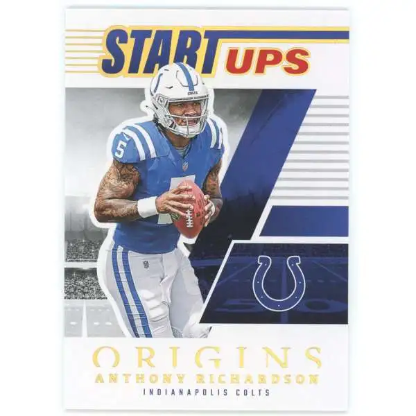 NFL 2023 Panini Origins Start Ups Anthony Richardson SU-1 [Rookie]