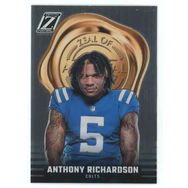 NFL 2023 Panini Zenith Zeal of Approval Anthony Richardson #26 [Rookie]