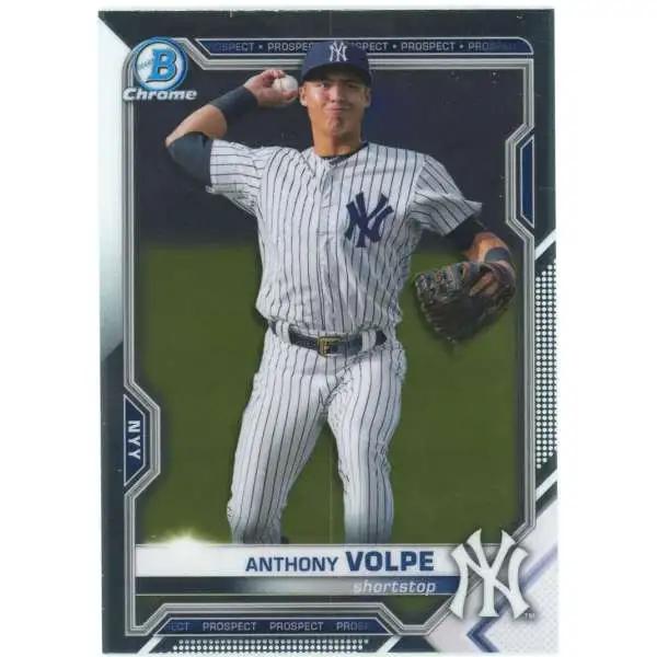 MLB New York Yankees 2021 Bowman Chrome Prospects Anthony Volpe BCP-85 [Rookie]