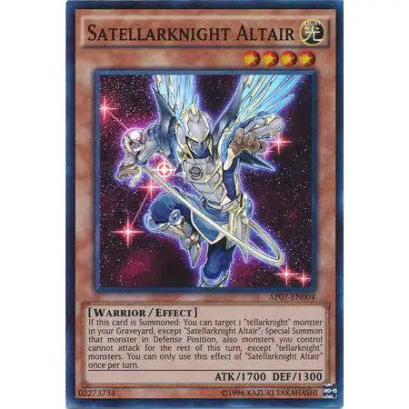 YuGiOh Astral Pack Seven Super Rare Satellarknight Altair AP07-EN004