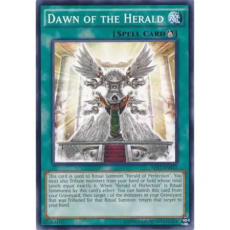 YuGiOh Astral Pack Seven Common Dawn of the Herald AP07-EN022
