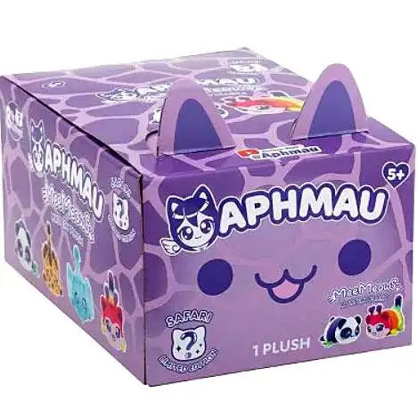 Aphmau MeeMeows Safari Exclusive 6-Inch Mystery Plush Pack [1 RANDOM Figure, Limited Edition]