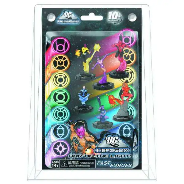 DC HeroClix Justice League War of the Light Fast Forces Starter Set