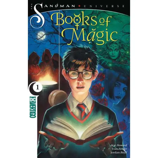 DC Books of Magic Moveable Type Trade Paperback Comic Book