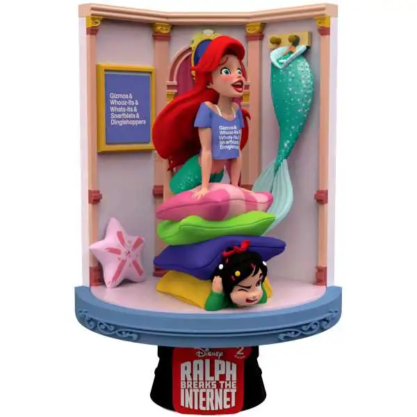 Disney Wreck-It Ralph 2: Ralph Breaks the Internet D-Stage Ariel 6-Inch Diorama Statue DS-023