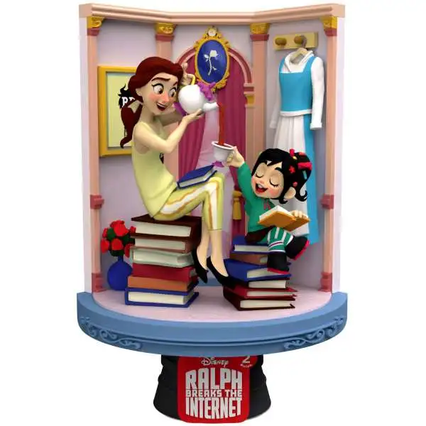 Disney Wreck-It Ralph 2: Ralph Breaks the Internet D-Stage Belle 6-Inch Diorama Statue DS-024