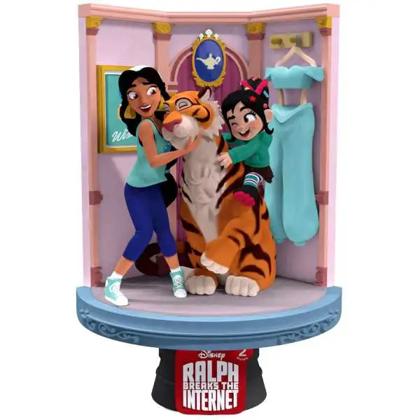 Disney Wreck-It Ralph 2: Ralph Breaks the Internet D-Stage Jasmine 6-Inch Diorama Statue DS-025