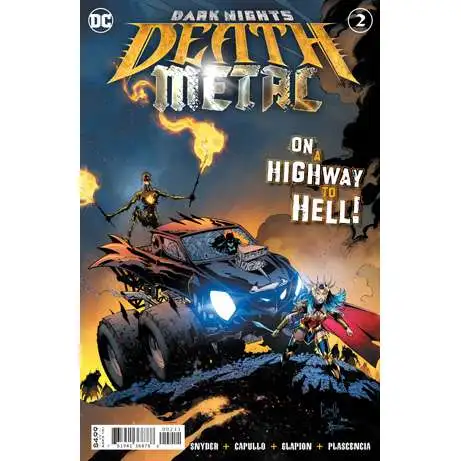 DC Dark Nights #2 of 6 Death Metal Comic Book