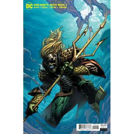 DC Dark Nights #2 of 6 Death Metal Comic Book [David Finch Aquaman Variant Cover]