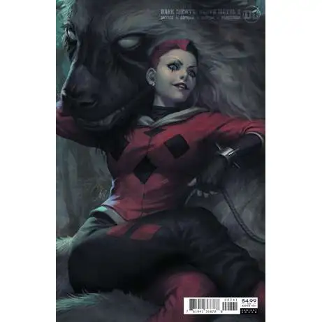 DC Dark Nights #2 of 6 Death Metal Comic Book [Stanley "Artgerm" Lau Harley Quinn Variant Cover]