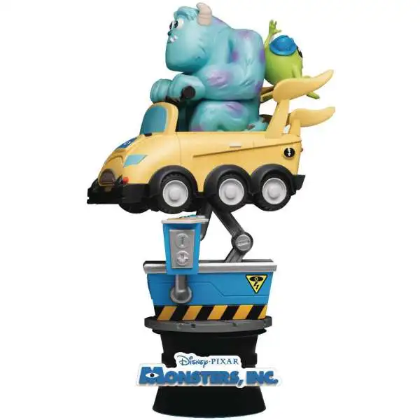 Disney Monsters Inc D-Stage Sulley & Mike Coin Ride 6-Inch Diorama Statue DS-037