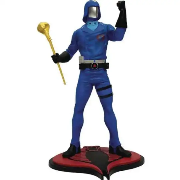 GI Joe Cobra Commander Collectible PVC Statue