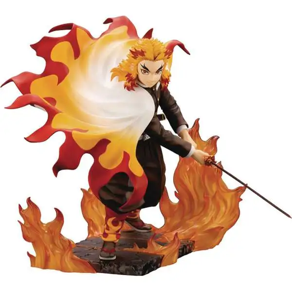 Demon Slayer ArtFX-J Kyojuro Rengoku 7-Inch Collectible PVC Statue