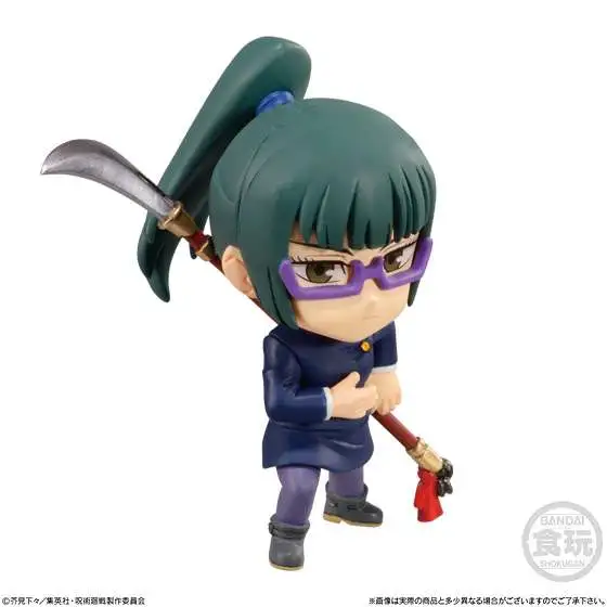 Jujutsu Kaisen Adverge Motion Maki Zenin 2.2-Inch Mini Figure