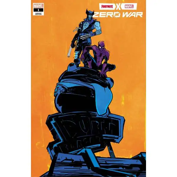 Fortnite X Marvel: Zero War #1 of 5 Donald Mustard Variant Cover Comic Book [Comes with Code to Unlock New Spider-Man Outfit Skin!]