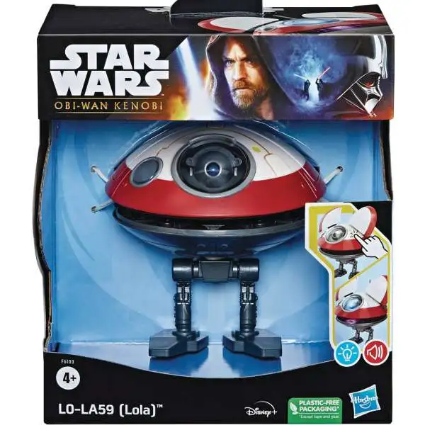 Star Wars Obi-Wan Kenobi L0-LA59 Lola 5-Inch Interactive Robotic Droid [Disney Series]