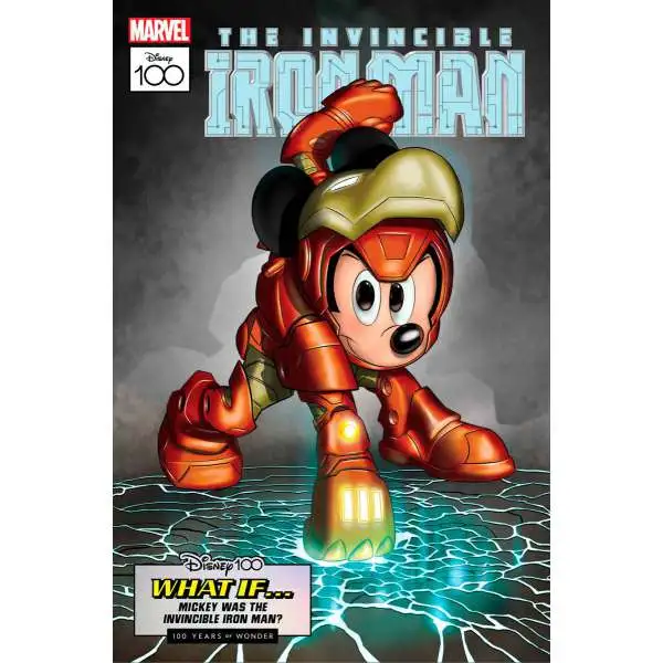 Marvel Amazing Spider-Man #27 2023 Comic Book [Sciarrone Disney100 Inv Iron Man Variant] (Pre-Order ships June)