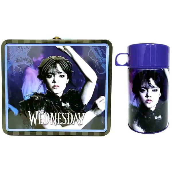 Addams Family Wednesday Dance Exclusive Lunch Box with Thermos