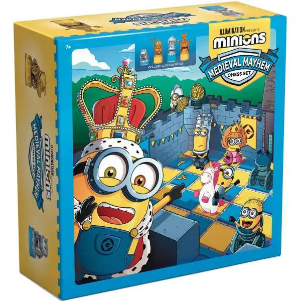 Despicable Me Minions Medieval Mayhem Chess Board Game