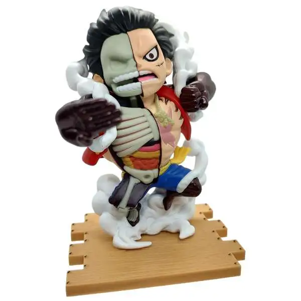 One Piece Freeny's Hidden Dissectibles Series 6 Luffy's Gear's Bounce-Man Mini Figure [Loose]