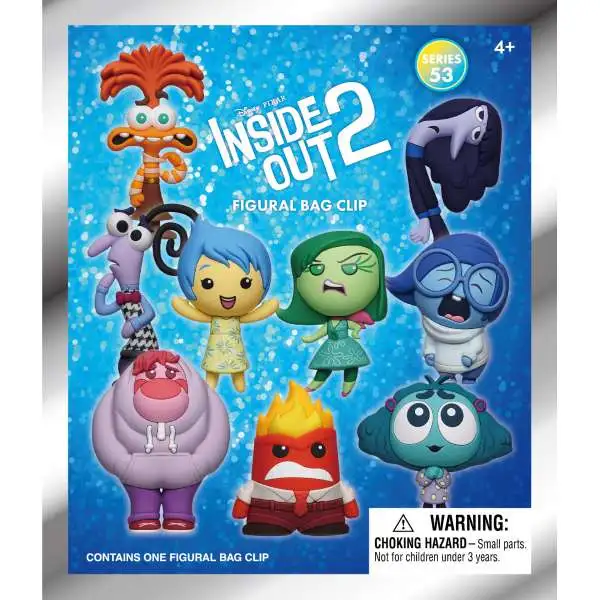 Disney / Pixar 3D Figural Keyring Disney Inside Out Series 2 2-Inch Mystery Pack [1 RANDOM Figure]