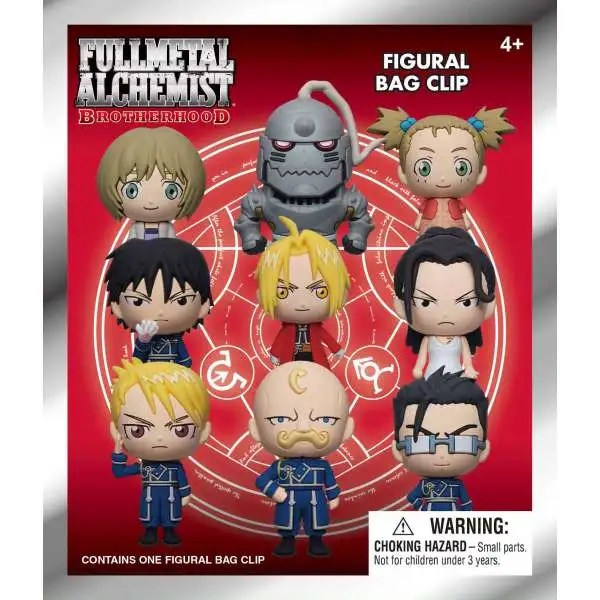 Disney / Pixar 3D Figural Keyring Fullmetal Alchemist: Brotherhood Series 1 2-Inch Mystery Pack [1 RANDOM Figure]