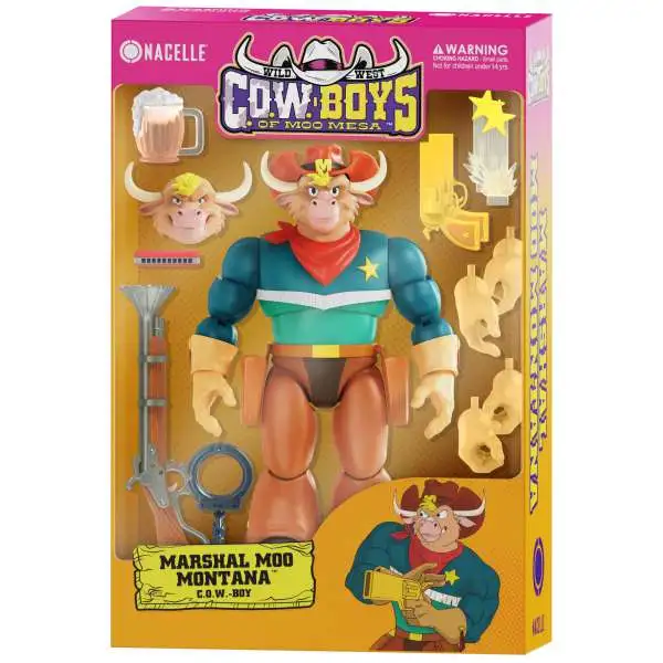 Cowboys of Moo Mesa Marshal Moo Montana Action Figure