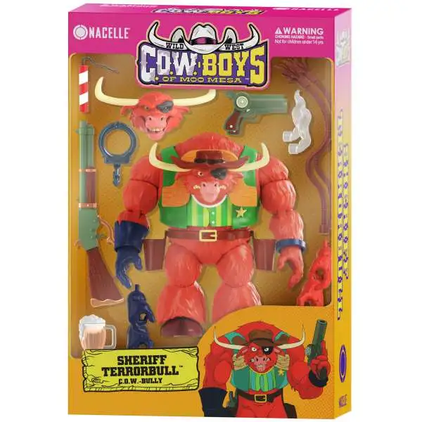 Cowboys of Moo Mesa Sheriff Terrorbull Action Figure