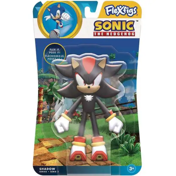 Sonic The Hedgehog Flexfigs Shadow 5-Inch Bendable Figure