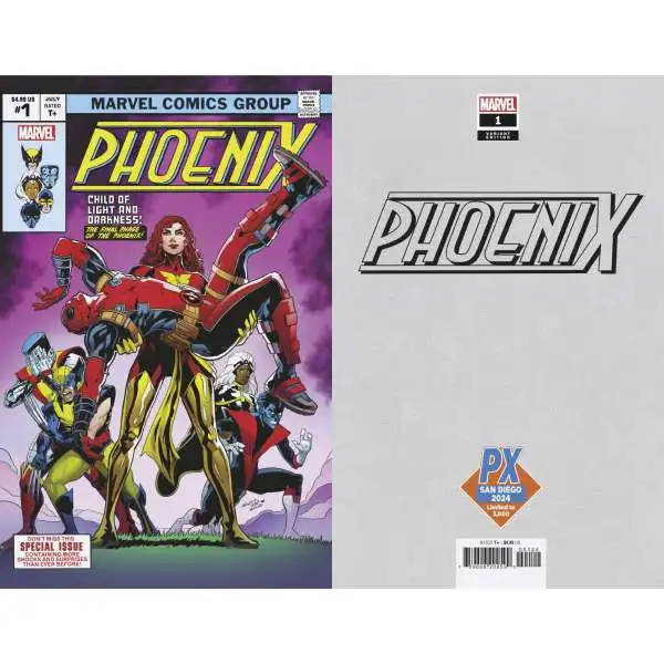 Marvel Comics Phoenix #1 Comic Book [SDCC 2024 Will Sliney PX Varian Edition]