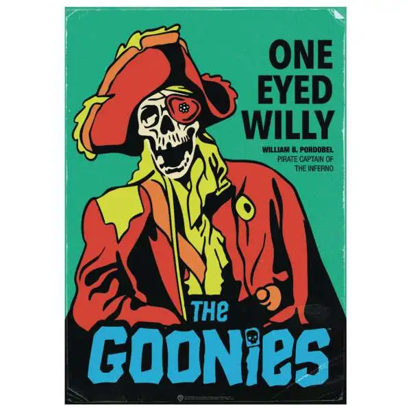 Goonies One-Eyed Willy Collectible Art Print (Pre-Order ships July)