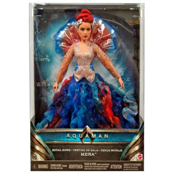 DC Aquaman Mera 12-Inch Doll [Royal Gown, Damaged Package]