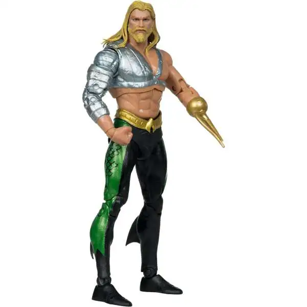McFarlane Toys DC Multiverse Plastic Man Series Aquaman Action Figure [JLA]