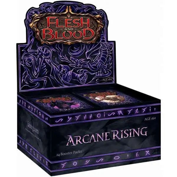Flesh and Blood Trading Card Game Arcane Rising (1st Edition {Alpha}) Booster Box [24 Packs]