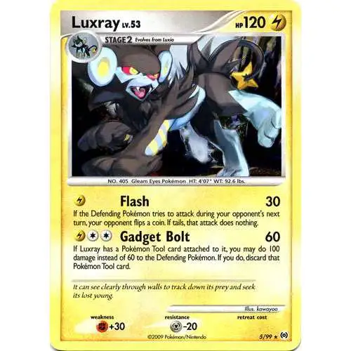 Pokemon Trading Card Game Platinum Arceus Holo Rare Luxray #5