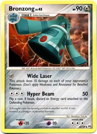 Pokemon Trading Card Game Platinum Arceus Uncommon Bronzong #33
