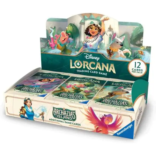 Disney Lorcana Trading Card Game Archazia's Island Booster Box [24 Packs]