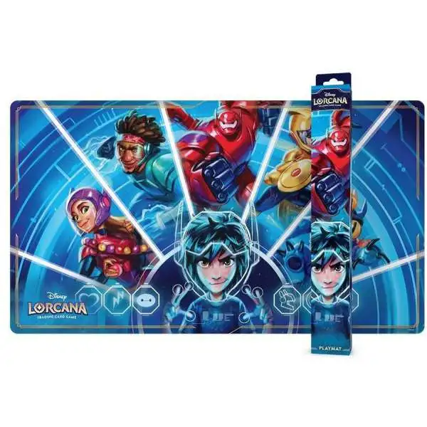 Disney Lorcana Trading Card Game Archazia's Island We Could Be Immortals Playmat [Big Hero 6]