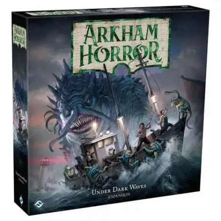 Arkham Horror Board Game Under Dark Waves Expansion