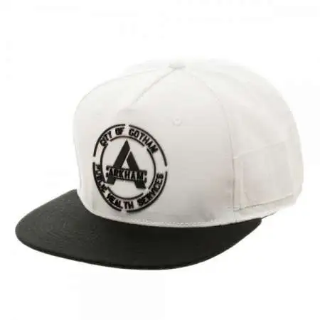 DC Suicide Squad Arkham White Snapback Baseball Cap