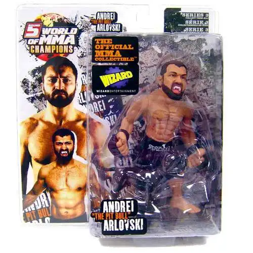 UFC World of MMA Champions Series 3 Andrei Arlovski Exclusive Action Figure [With Maximus]