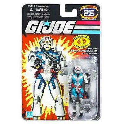 GI Joe 25th Anniversary Wave 6 Armored Cobra Commander Action Figure