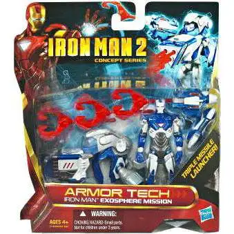 Iron Man 2 Concept Series Armor Tech Iron Man Exosphere Mission Action Figure