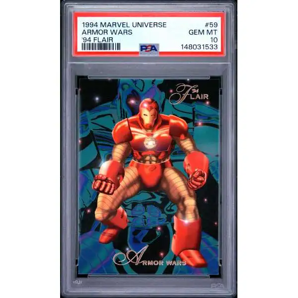 1994 Marvel Universe Armor Wars #59 [PSA 10]