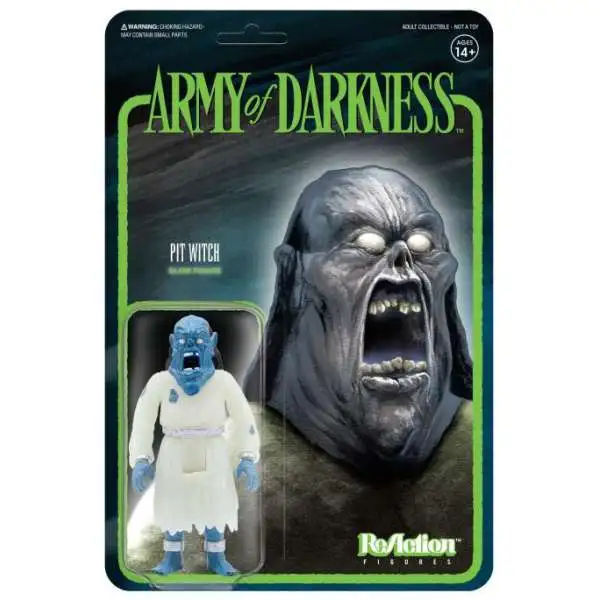 ReAction Army of Darkness Wave 3 Pit Witch Exclusive Action Figure [Glow in the Dark, Damaged Package]