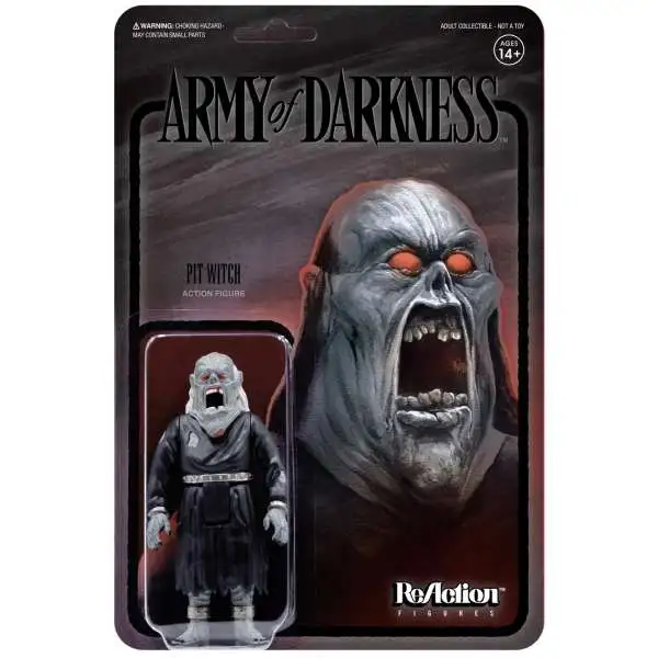 ReAction Army of Darkness Wave 2 Pit Witch Action Figure [Midnight]