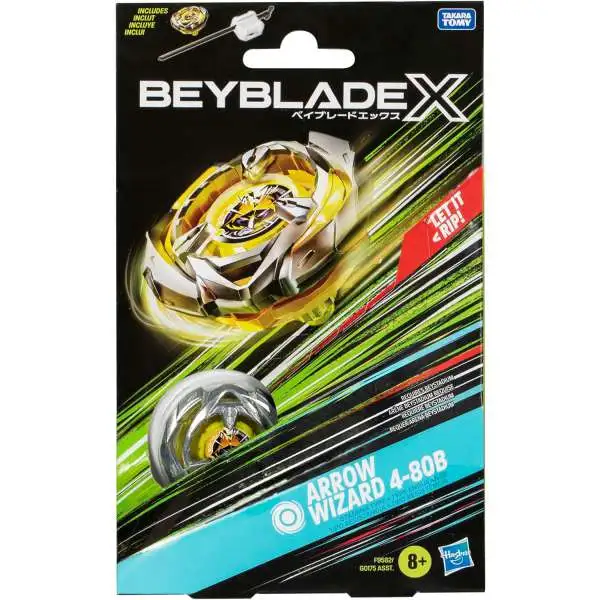 Beyblade X Arrow Wizard 4-80B Starter Pack Set